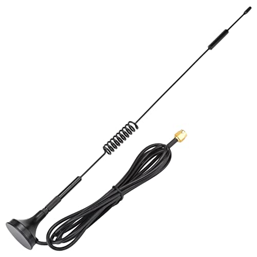 SMA Außenantenne, 10 dBi, Hochleistungsantenne, 31 cm, Magnetische Saugnapfantenne, für Funkmodul von Annadue