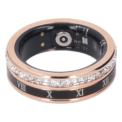 Smart Ring Fitness Tracker, Wasserdichter Fitness Monitorring mit Schrittzähler für Android 5.0 und Höher, für und Höher (8) von Annadue
