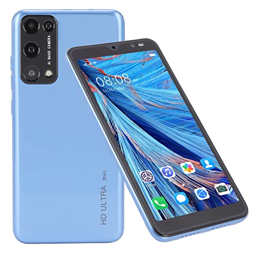 Smartphone ohne Vertrag Android 6 für Rino8 Pro,Dual SIM Handy Mobile,5,45 Zoll HD Display mit 2MP+5MP Kamera,2GB RAM+32GB ROM Speicher,128GB erweiterbar,Gesichtserkennung(Blau) von Annadue