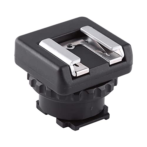 Standard-Blitzschuh-Adapter für Ihren Multi-Interface-Schuh an Einen Standard-Blitzschuh und Anschluss von Kameras an LED-Licht, Mikrofon oder Anderes Zubehör von Annadue