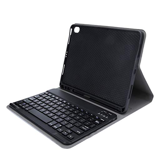 Tablet Flip Stand Cover, Tastaturschutzhülle, Wireless Shell TPU Abnehmbar mit Stiftschlitz-Schutzhülle, (Schwarz) von Annadue