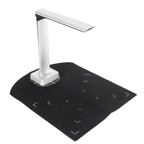 Tragbarer Dokumentenscanner, 12 MP 3840 X 2880 USB Dokumentenkamera Scanner für Windows, Aufnahmegröße A4, Automatische Korrektur, OCR Erkennung, Projektion und Videoaufzeichnung von Annadue