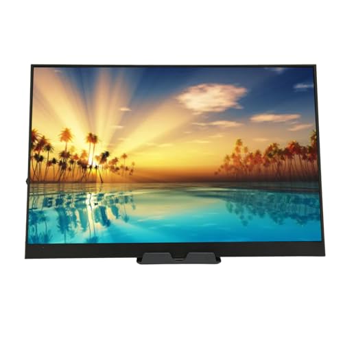 Tragbarer Monitor, 16 Zoll, 2,5 K, 2560 X 1600 HD, Dual HDMI, Zweiter Externer Monitor, Integrierte Dual Lautsprecher, HDMI/3,5 Mm/Typ C Anschluss, für Telefon, PC, von Annadue