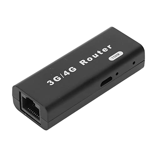 Tragbarer -USB-Hotspot, 3G-Modem, 150-Mbit/s-WLAN-Router, 3G-USB-Wireless-Dongle, Netzwerkkartenadapter, für IOS, für Windows, für, für Android von Annadue