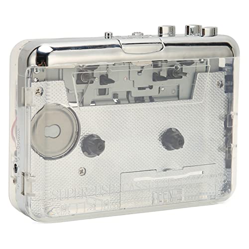 Tragbarer Walkman Kassette, USB Kassetten zu MP3 Konverter, Walkman Kassettenspieler mit 3,5 mm Kopfhöreranschluss, Kompatibler Mac und PC von Annadue