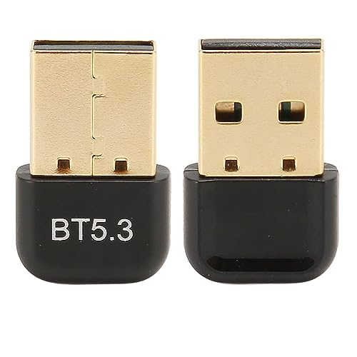 USB Bluetooth 5.3 Adapter, USB Wireless Audio Sender Bluetooth EDR Dongle Empfänger für Laptop, Computer, Bluetooth Lautsprecher, Kopfhörer, Tastatur, Maus Usw von Annadue