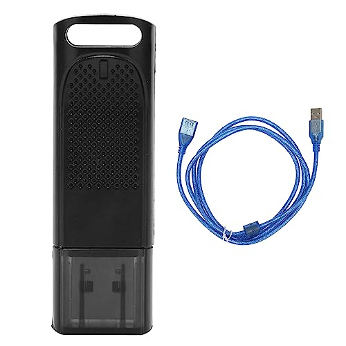 USB Dongle Empfänger mit USB Verlängerungskabel für Steam VR, Aktivitätsempfang für Valve Index Controller für HTC Vive Tracker für Logitech VR Ink Pilot. (Schwarz) von Annadue