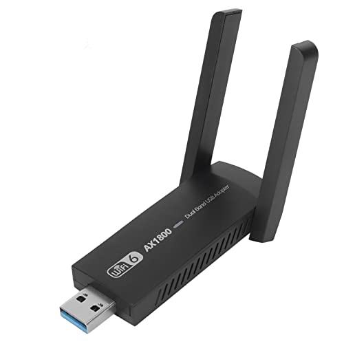 USB WLAN Adapter, USB 3.0 Dualband 3dBi Antenne 5G/2,4G WLAN Dongle, Stabiler Drahtloser Netzwerkadapter für Win 7 für Win 10 für Win 11 Desktop Laptop von Annadue
