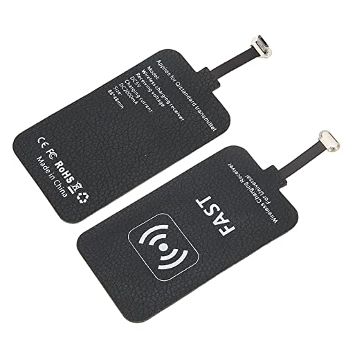 Wireless Charger Receiver, 5V 2A 10W Qi Wireless Charging Receiver Patch Modul Chip für Android Handys mit Micro USB Reverse Interface von Annadue