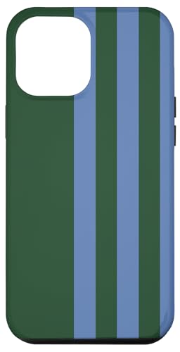 Blue and Green Stripes Simple Three Lines Modern and Sporty Hülle für iPhone 12 Pro Max Blue and Green Stripes Simple Three Lines Modern and Sporty Hülle für iPhone 12 Pro Max von Annalisse Striped Creations Co.