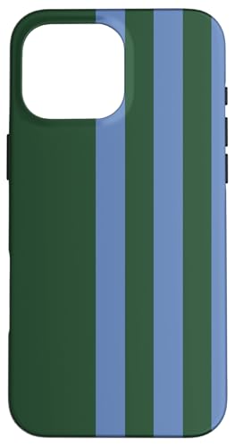 Blue and Green Stripes Simple Three Lines Modern and Sporty Hülle für iPhone 16 Pro Max Blue and Green Stripes Simple Three Lines Modern and Sporty Hülle für iPhone 16 Pro Max von Annalisse Striped Creations Co.