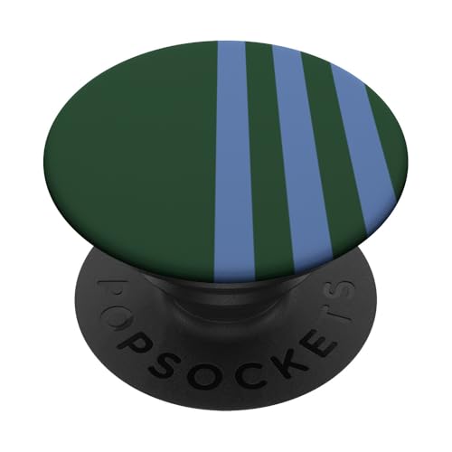 Blue and Green Stripes Simple Three Lines Modern and Sporty PopSockets Klebender PopGrip Blue and Green Stripes Simple Three Lines Modern and Sporty PopSockets Klebender PopGrip von Annalisse Striped Creations Co.