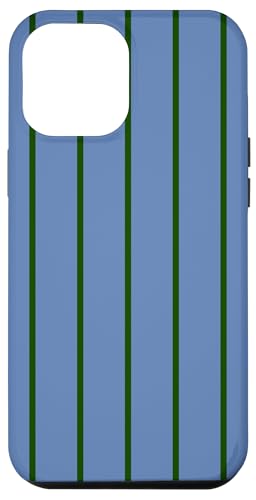 Blue and Green Stripes Thin Vertical Lines Retro Aesthetic Hülle für iPhone 12 Pro Max Blue and Green Stripes Thin Vertical Lines Retro Aesthetic Hülle für iPhone 12 Pro Max von Annalisse Striped Creations Co.