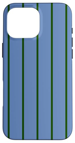 Blue and Green Stripes Thin Vertical Lines Retro Aesthetic Hülle für iPhone 16 Pro Max Blue and Green Stripes Thin Vertical Lines Retro Aesthetic Hülle für iPhone 16 Pro Max von Annalisse Striped Creations Co.