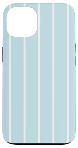 Light Blue Stripes Thin Vertical Lines Retro Aesthetic Hülle für iPhone 13 Light Blue Stripes Thin Vertical Lines Retro Aesthetic Hülle für iPhone 13 von Annalisse Striped Creations Co.