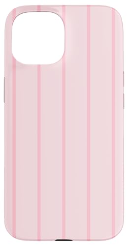 Pastel Pink Stripes Thin Vertical Lines Retro Y2K Aesthetic Hülle für iPhone 15 Pastel Pink Stripes Thin Vertical Lines Retro Y2K Aesthetic Hülle für iPhone 15 von Annalisse Striped Creations Co.