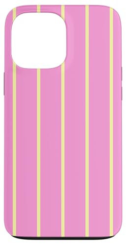 Pink and Yellow Stripes Thin Vertical Lines Retro Aesthetic Hülle für iPhone 13 Pro Max Pink and Yellow Stripes Thin Vertical Lines Retro Aesthetic Hülle für iPhone 13 Pro Max von Annalisse Striped Creations Co.