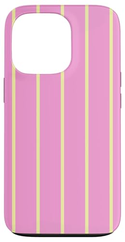 Pink and Yellow Stripes Thin Vertical Lines Retro Aesthetic Hülle für iPhone 13 Pro Pink and Yellow Stripes Thin Vertical Lines Retro Aesthetic Hülle für iPhone 13 Pro von Annalisse Striped Creations Co.