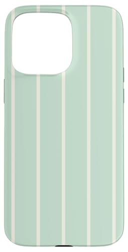Sage Green Stripes Thin Vertical Lines Modern Minimalist Hülle für iPhone 15 Pro Max Sage Green Stripes Thin Vertical Lines Modern Minimalist Hülle für iPhone 15 Pro Max von Annalisse Striped Creations Co.