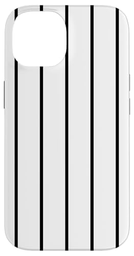 White and Black Stripes Thin Vertical Lines Retro Aesthetic Hülle für iPhone 14 White and Black Stripes Thin Vertical Lines Retro Aesthetic Hülle für iPhone 14 von Annalisse Striped Creations Co.