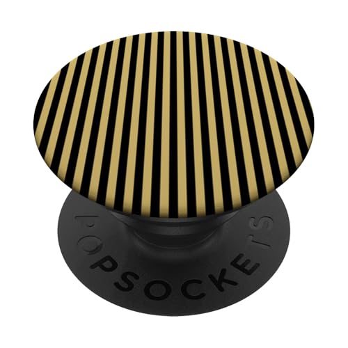 Black and Yellow Stripes Geometric Vertical Lines Pattern PopSockets Klebender PopGrip Black and Yellow Stripes Geometric Vertical Lines Pattern PopSockets Klebender PopGrip von Annalisse Striped Creations