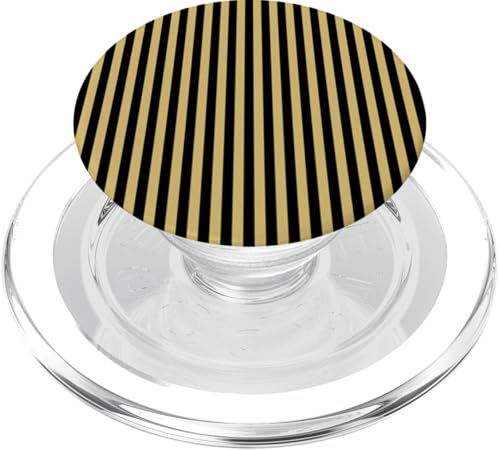 Black and Yellow Stripes Geometric Vertical Lines Pattern PopSockets PopGrip für MagSafe Black and Yellow Stripes Geometric Vertical Lines Pattern PopSockets PopGrip für MagSafe von Annalisse Striped Creations
