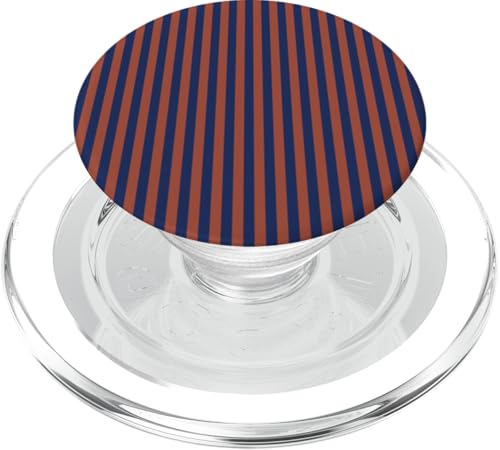Blue and Red Stripes Geometric Vertical Lines Pattern PopSockets PopGrip für MagSafe Blue and Red Stripes Geometric Vertical Lines Pattern PopSockets PopGrip für MagSafe von Annalisse Striped Creations