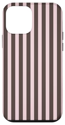 Brown and Pink Stripes Geometric Vertical Lines Boho Pattern Hülle für iPhone 12 mini Brown and Pink Stripes Geometric Vertical Lines Boho Pattern Hülle für iPhone 12 mini von Annalisse Striped Creations