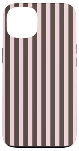 Brown and Pink Stripes Geometric Vertical Lines Boho Pattern Hülle für iPhone 13 Brown and Pink Stripes Geometric Vertical Lines Boho Pattern Hülle für iPhone 13 von Annalisse Striped Creations
