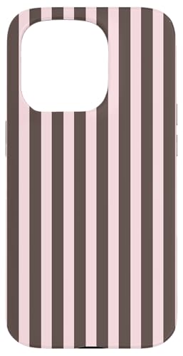 Brown and Pink Stripes Geometric Vertical Lines Boho Pattern Hülle für iPhone 15 Pro Brown and Pink Stripes Geometric Vertical Lines Boho Pattern Hülle für iPhone 15 Pro von Annalisse Striped Creations