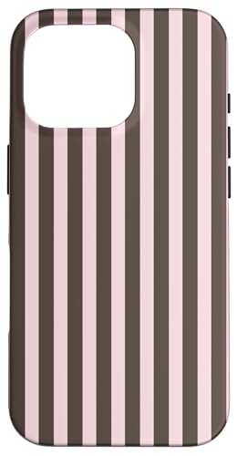 Brown and Pink Stripes Geometric Vertical Lines Boho Pattern Hülle für iPhone 16 Pro Brown and Pink Stripes Geometric Vertical Lines Boho Pattern Hülle für iPhone 16 Pro von Annalisse Striped Creations