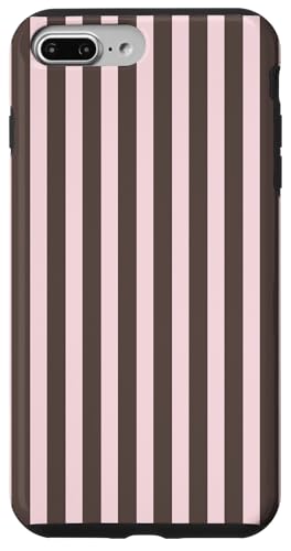 Brown and Pink Stripes Geometric Vertical Lines Boho Pattern Hülle für iPhone 7 Plus/8 Plus Brown and Pink Stripes Geometric Vertical Lines Boho Pattern Hülle für iPhone 7 Plus/8 Plus von Annalisse Striped Creations