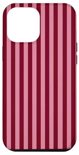 Burgundy and Pink Stripes Geometric Vertical Lines Trendy Hülle für iPhone 12 Pro Max Burgundy and Pink Stripes Geometric Vertical Lines Trendy Hülle für iPhone 12 Pro Max von Annalisse Striped Creations