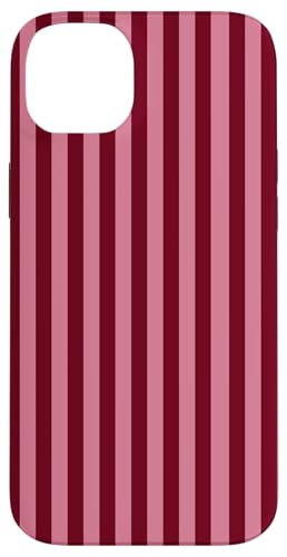 Burgundy and Pink Stripes Geometric Vertical Lines Trendy Hülle für iPhone 14 Plus Burgundy and Pink Stripes Geometric Vertical Lines Trendy Hülle für iPhone 14 Plus von Annalisse Striped Creations