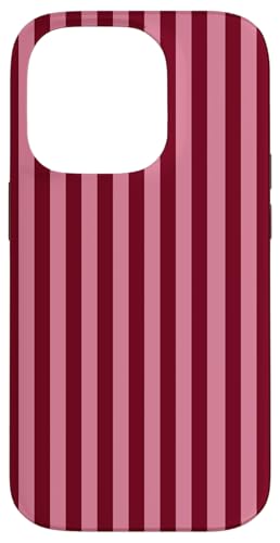 Burgundy and Pink Stripes Geometric Vertical Lines Trendy Hülle für iPhone 14 Pro Burgundy and Pink Stripes Geometric Vertical Lines Trendy Hülle für iPhone 14 Pro von Annalisse Striped Creations