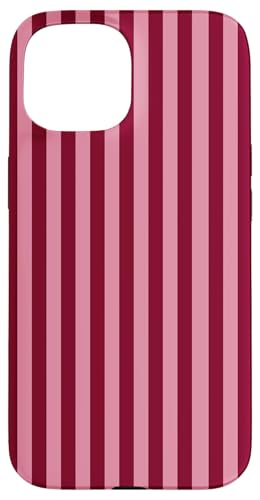 Burgundy and Pink Stripes Geometric Vertical Lines Trendy Hülle für iPhone 15 Burgundy and Pink Stripes Geometric Vertical Lines Trendy Hülle für iPhone 15 von Annalisse Striped Creations