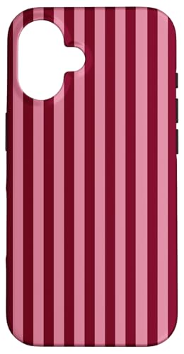 Burgundy and Pink Stripes Geometric Vertical Lines Trendy Hülle für iPhone 16 Burgundy and Pink Stripes Geometric Vertical Lines Trendy Hülle für iPhone 16 von Annalisse Striped Creations