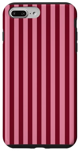 Burgundy and Pink Stripes Geometric Vertical Lines Trendy Hülle für iPhone 7 Plus/8 Plus Burgundy and Pink Stripes Geometric Vertical Lines Trendy Hülle für iPhone 7 Plus/8 Plus von Annalisse Striped Creations