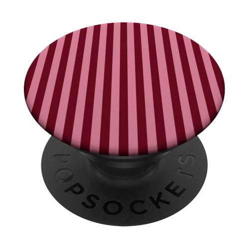 Burgundy and Pink Stripes Geometric Vertical Lines Trendy PopSockets Klebender PopGrip Burgundy and Pink Stripes Geometric Vertical Lines Trendy PopSockets Klebender PopGrip von Annalisse Striped Creations