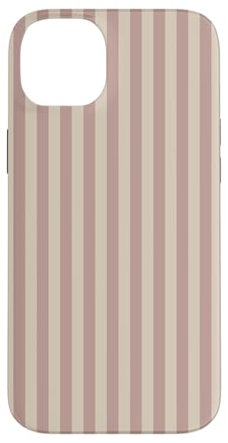 Dusty Rose Beige Stripes Geometric Vertical Lines Pattern Hülle für iPhone 14 Plus Dusty Rose Beige Stripes Geometric Vertical Lines Pattern Hülle für iPhone 14 Plus von Annalisse Striped Creations