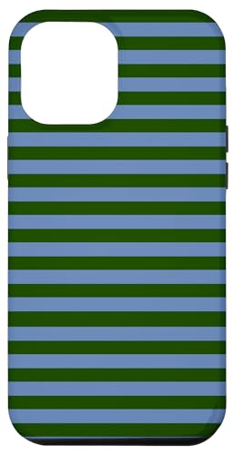 Green and Blue Stripes Geometric Horizontal Lines Pattern Hülle für iPhone 12 Pro Max Green and Blue Stripes Geometric Horizontal Lines Pattern Hülle für iPhone 12 Pro Max von Annalisse Striped Creations