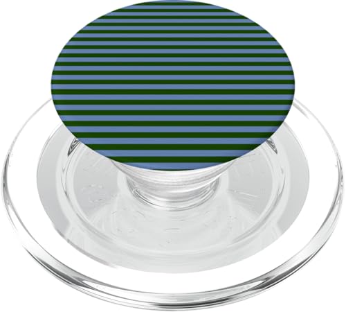 Green and Blue Stripes Geometric Horizontal Lines Pattern PopSockets PopGrip für MagSafe Green and Blue Stripes Geometric Horizontal Lines Pattern PopSockets PopGrip für MagSafe von Annalisse Striped Creations