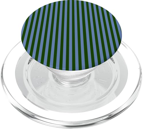 Green and Blue Stripes Geometric Vertical Lines Pattern PopSockets PopGrip für MagSafe Green and Blue Stripes Geometric Vertical Lines Pattern PopSockets PopGrip für MagSafe von Annalisse Striped Creations