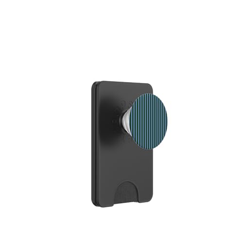 Green and Blue Stripes Geometric Vertical Lines Pattern PopSockets PopWallet für MagSafe Green and Blue Stripes Geometric Vertical Lines Pattern PopSockets PopWallet für MagSafe von Annalisse Striped Creations