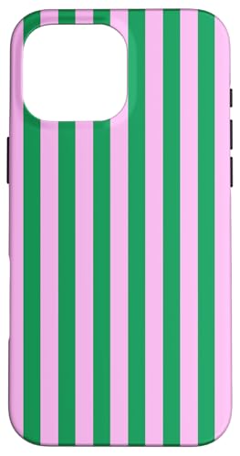 Green and Pink Stripes Geometric Vertical Lines Cute Pattern Hülle für iPhone 16 Pro Max Green and Pink Stripes Geometric Vertical Lines Cute Pattern Hülle für iPhone 16 Pro Max von Annalisse Striped Creations