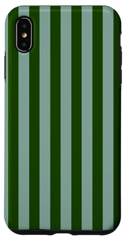 Green and Sage Green Stripes Geometric Vertical Lines Design Hülle für iPhone XS Max Green and Sage Green Stripes Geometric Vertical Lines Design Hülle für iPhone XS Max von Annalisse Striped Creations