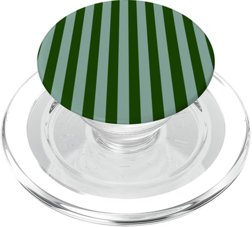 Green and Sage Green Stripes Geometric Vertical Lines Design PopSockets PopGrip für MagSafe Green and Sage Green Stripes Geometric Vertical Lines Design PopSockets PopGrip für MagSafe von Annalisse Striped Creations