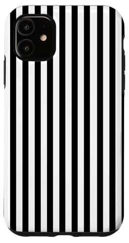 White and Black Stripes Geometric Vertical Lines Pattern Hülle für iPhone 11 White and Black Stripes Geometric Vertical Lines Pattern Hülle für iPhone 11 von Annalisse Striped Creations