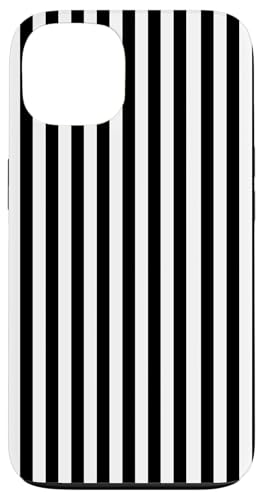 White and Black Stripes Geometric Vertical Lines Pattern Hülle für iPhone 13 White and Black Stripes Geometric Vertical Lines Pattern Hülle für iPhone 13 von Annalisse Striped Creations