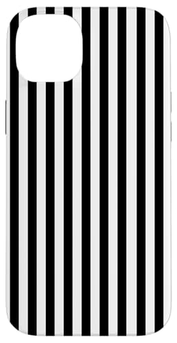 White and Black Stripes Geometric Vertical Lines Pattern Hülle für iPhone 14 Plus White and Black Stripes Geometric Vertical Lines Pattern Hülle für iPhone 14 Plus von Annalisse Striped Creations